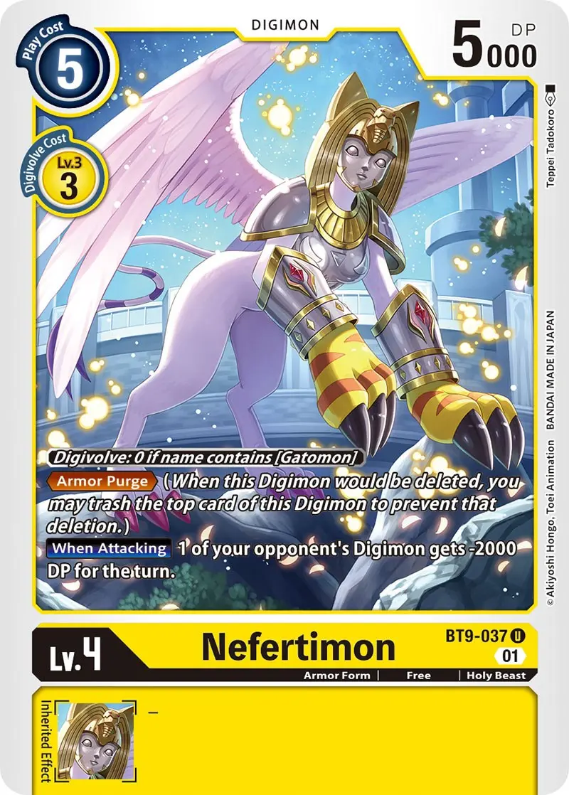 Nefertimon [Bt9-037] [X Record] 1