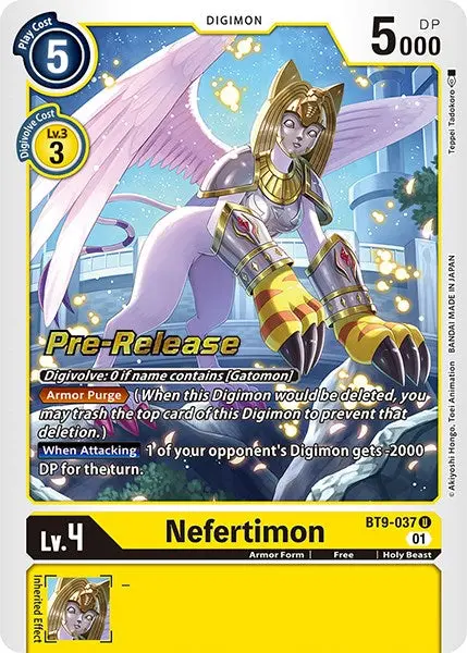 Nefertimon [Bt9-037] [X Record Pre-Release Promos] 1