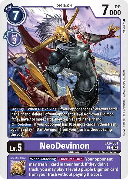 Neodevimon [Ex6-051] [Infernal Ascension] 1