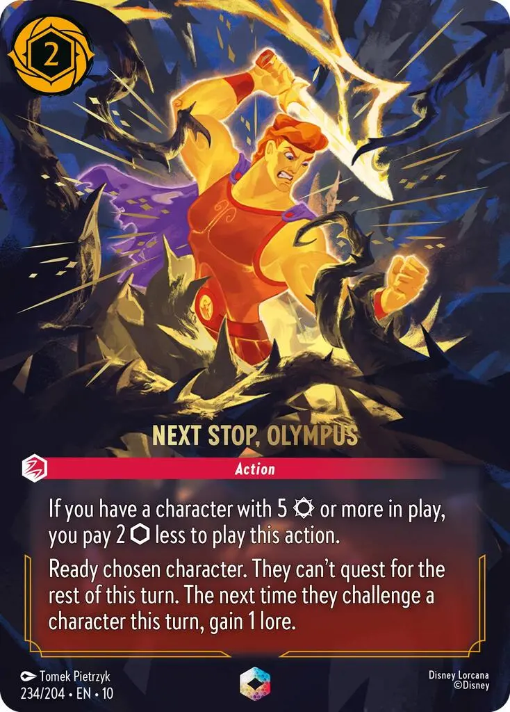 Next Stop, Olympus (Enchanted) (234/204) [Whispers In The Well] 1