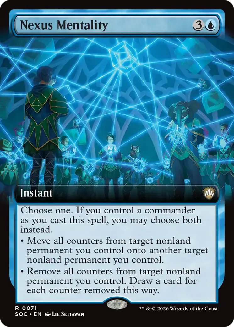 Nexus Mentality (Extended Art) [Secrets Of Strixhaven Commander] 1