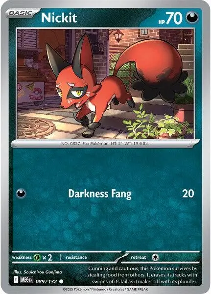 Nickit (089/132) [Mega Evolution: Base Set] 1