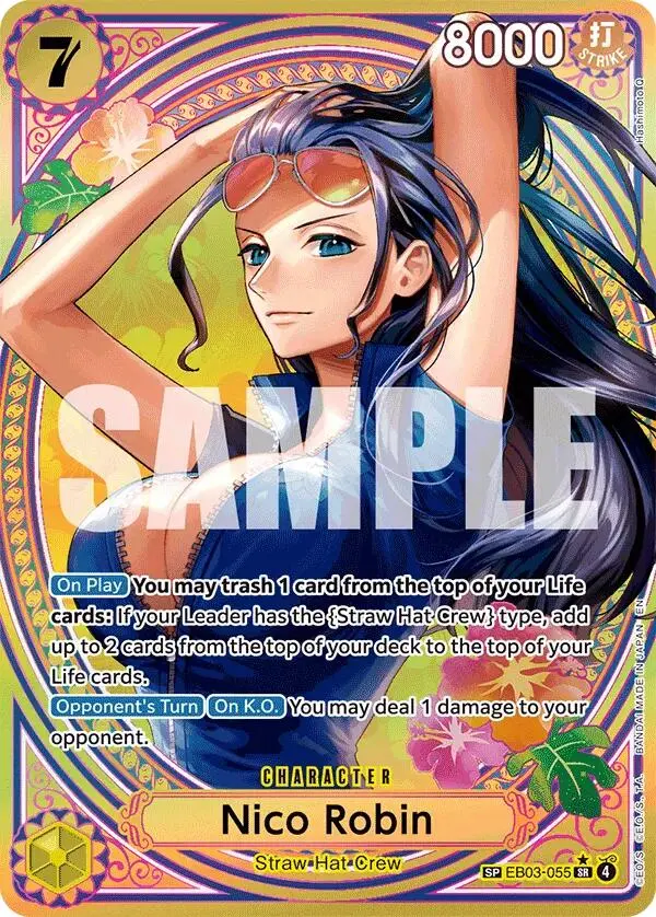 Nico Robin - 055 (Sp) [Extra Booster: One Piece Heroines Edition] 1