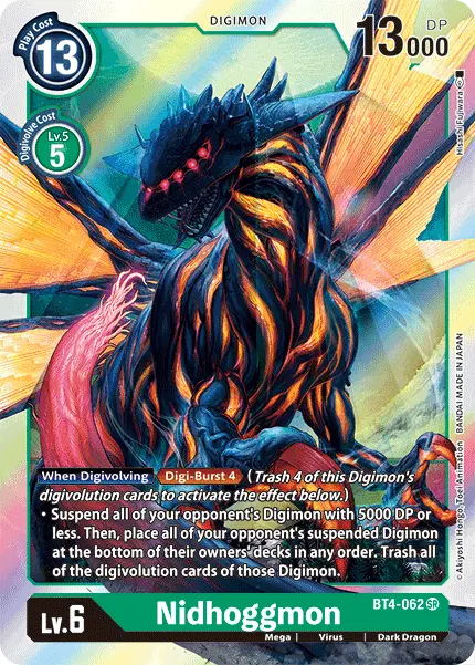 Nidhoggmon [Bt4-062] [Great Legend] 1