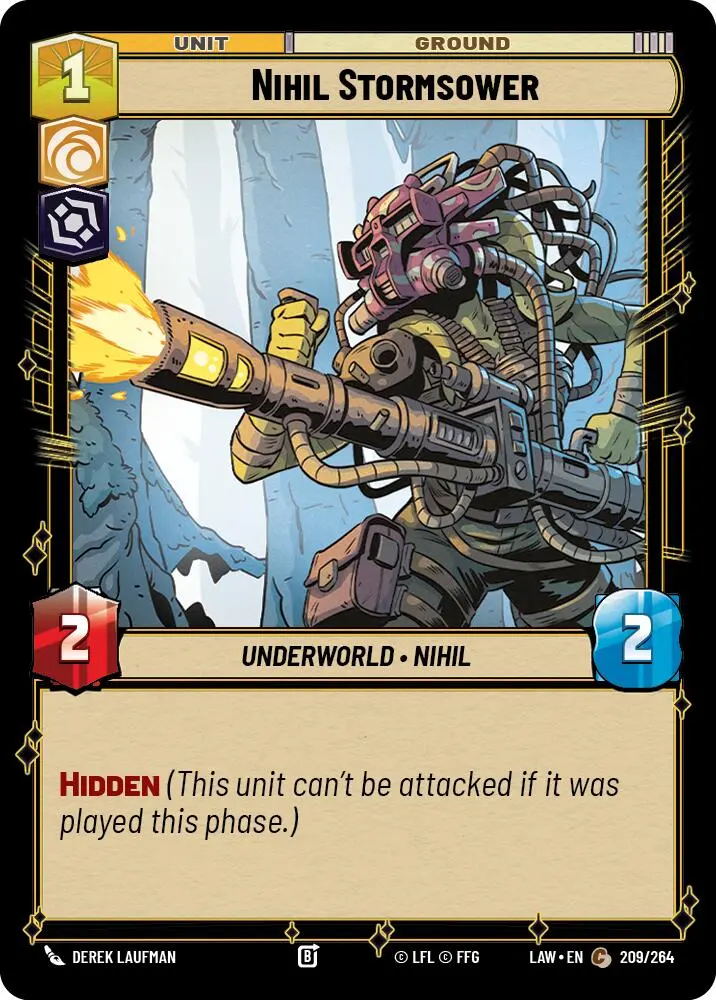 Nihil Stormsower (209/264) (209/264) [A Lawless Time] 1
