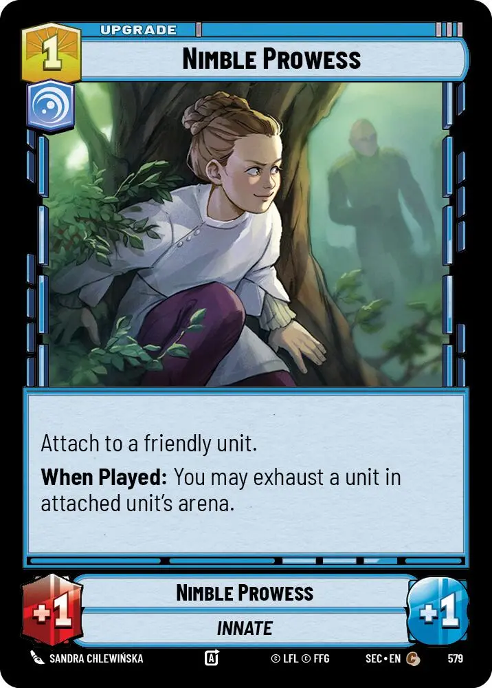 Nimble Prowess (579) (Foil) (579) [Secrets Of Power] 1