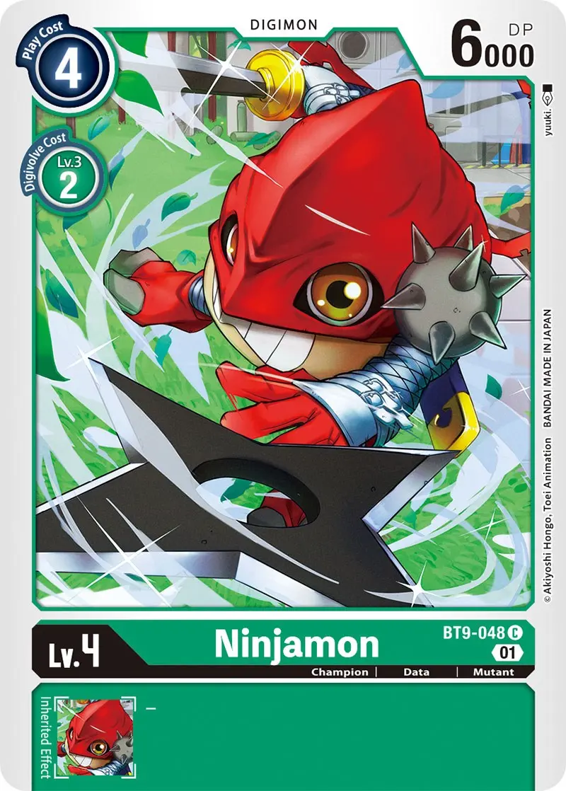 Ninjamon [Bt9-048] [X Record] 1