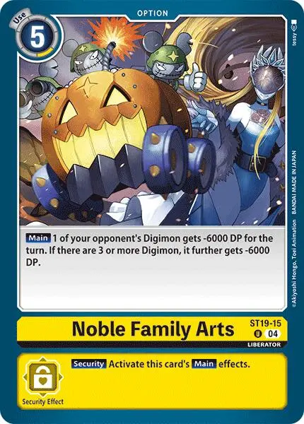 Noble Family Arts [St19-15] [Starter Deck: Fable Waltz] 1