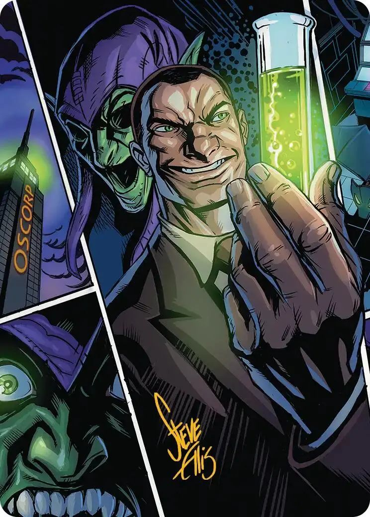 Norman Osborn Art Card (Gold-Stamped Signature) [Marvel's Spider-Man Art Series] 1