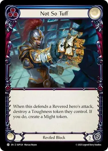 Not So Tuff [Sup124] (Super Slam)  Rainbow Foil 1