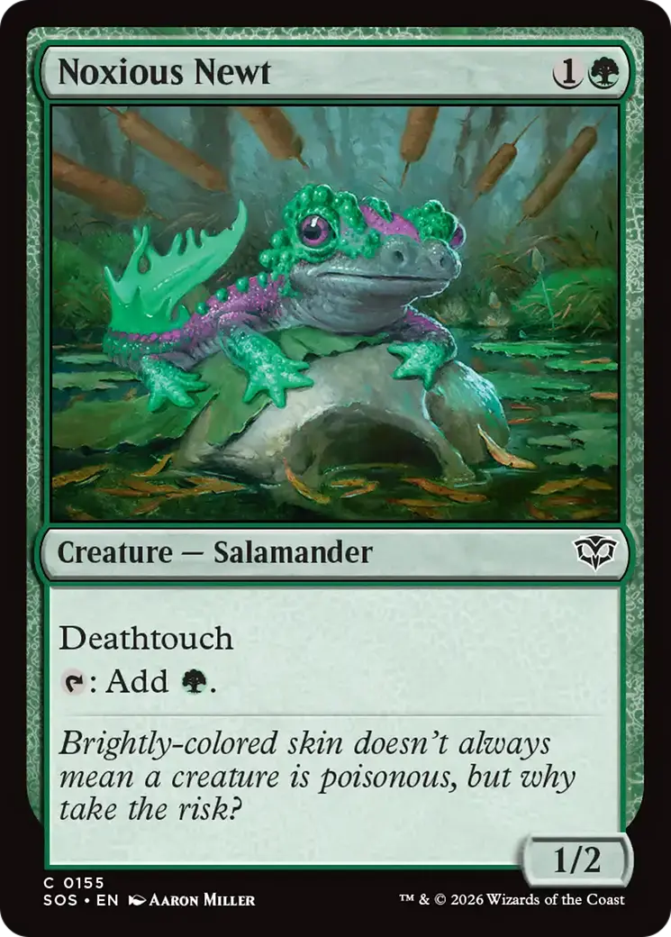 Noxious Newt [Secrets Of Strixhaven] 1