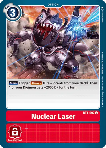 Nuclear Laser [Bt1-092] [Release Special Booster Ver.1.0] 1