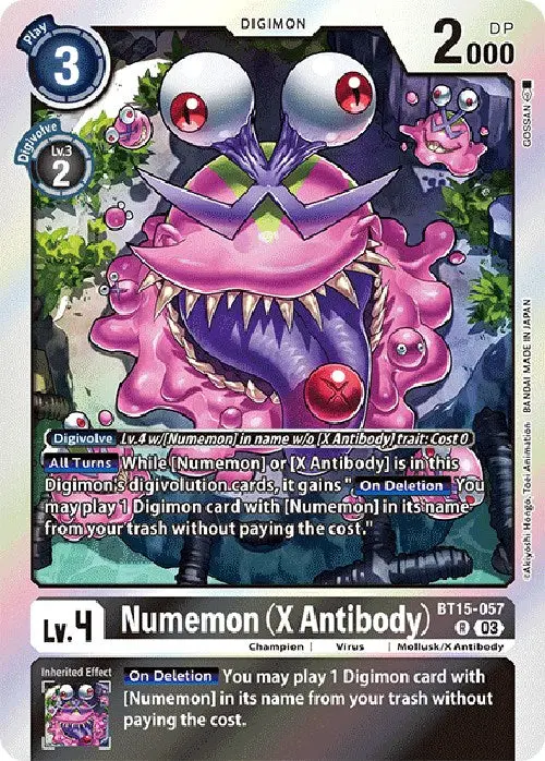 Numemon (X Antibody) [Bt15-057] [Exceed Apocalypse] 1