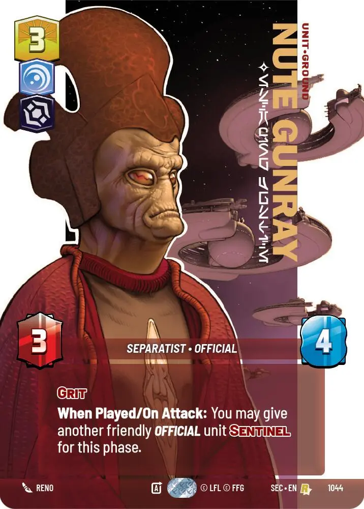 Nute Gunray - Escaping Justice (Prestige) (1044) (1044) [Secrets Of Power] 1