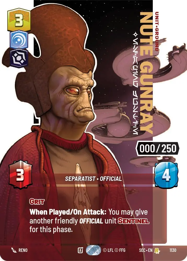 Nute Gunray - Escaping Justice (Serialized) (1130) (1130) [Secrets Of Power] 1
