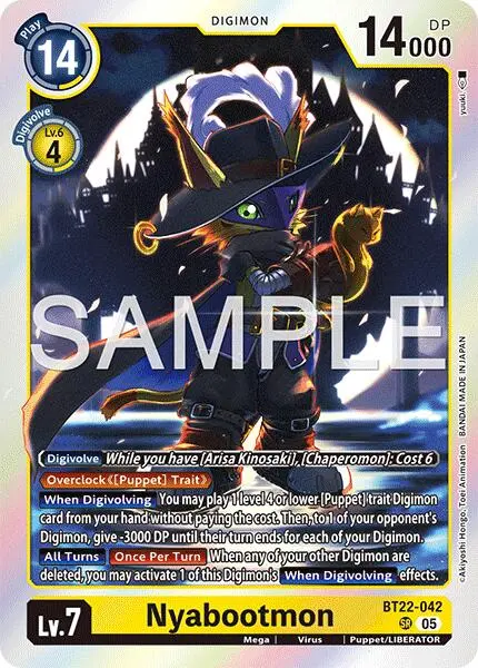 Nyabootmon [Bt22-042] [Cyber Eden] 1