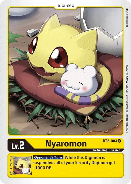Nyaromon [Bt2-003] [Release Special Booster Ver.1.5] 1