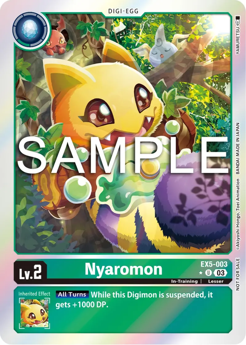 Nyaromon [Ex5-003] (Animal Colosseum Box Promotion Pack) [Animal Colosseum] 1