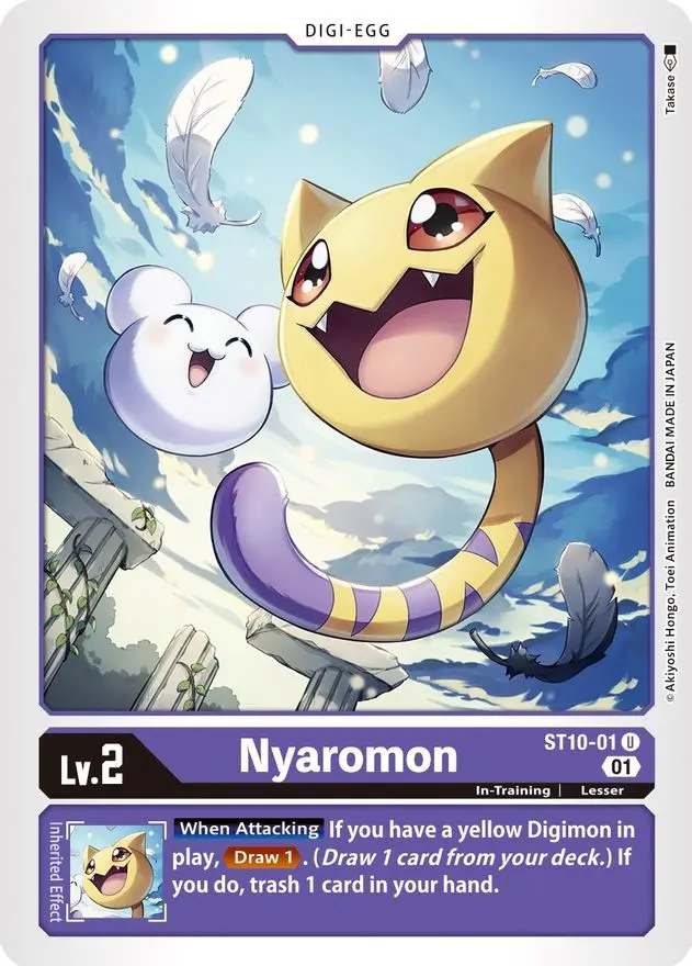 Nyaromon [St10-01] [Starter Deck: Parallel World Tactician] 1