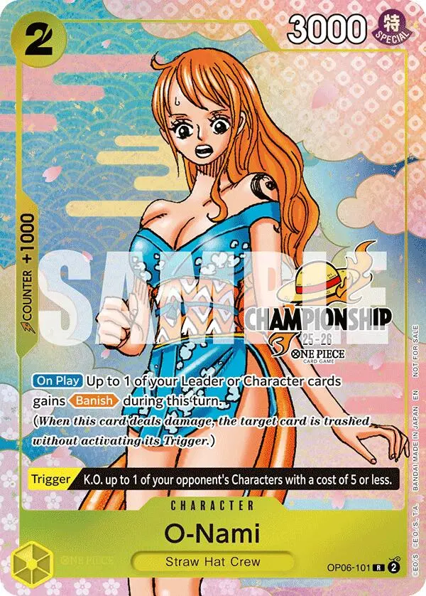 O-Nami (Cs 25-26 Event Pack Finalist Ver.) [One Piece Promotion Cards] 1