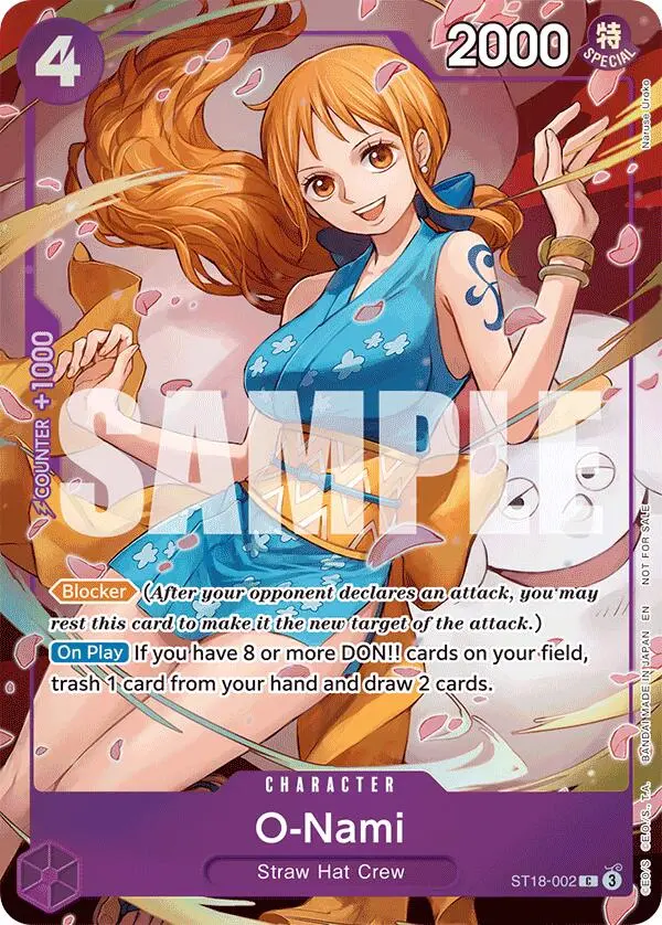 O-Nami (St18-002) [Starter Deck: Film Edition] 1