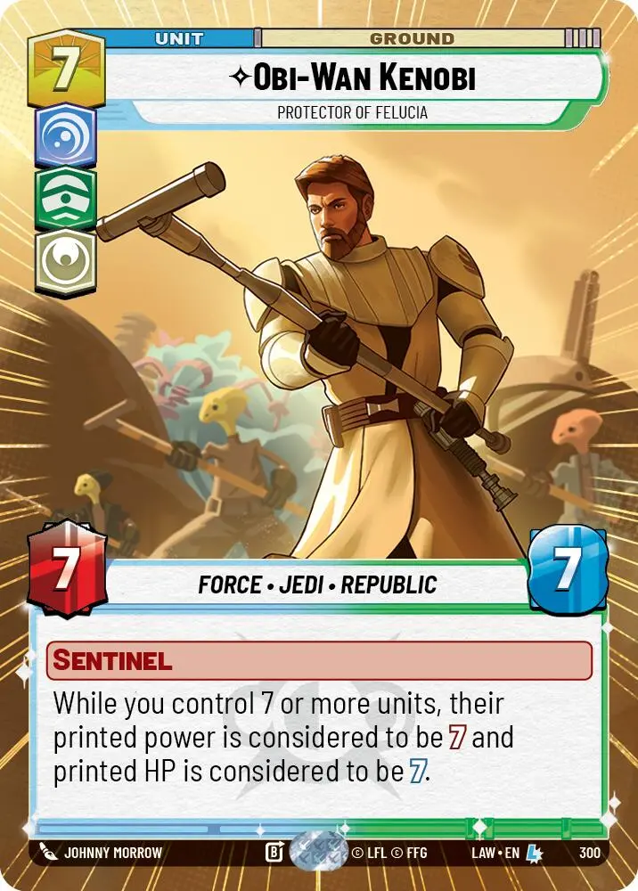 Obi-Wan Kenobi - Protector Of Felucia (300) (Hyperspace) (300) [A Lawless Time] 1