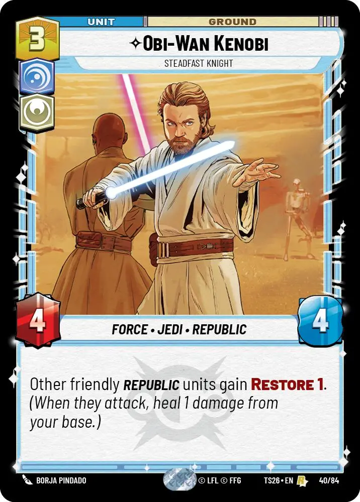 Obi-Wan Kenobi - Steadfast Knight (40/84) (40/84) [Twin Suns] 1