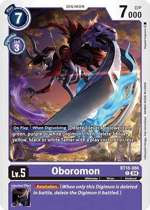 Oboromon [Bt18-080] [Release Special Booster Ver.2.0] 1