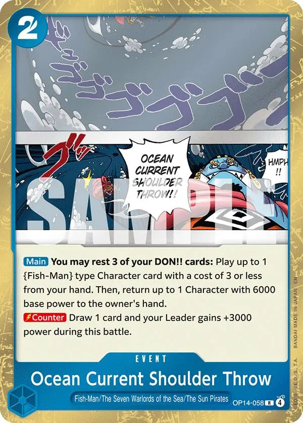 Ocean Current Shoulder Throw [The Azure Sea's Seven] 1
