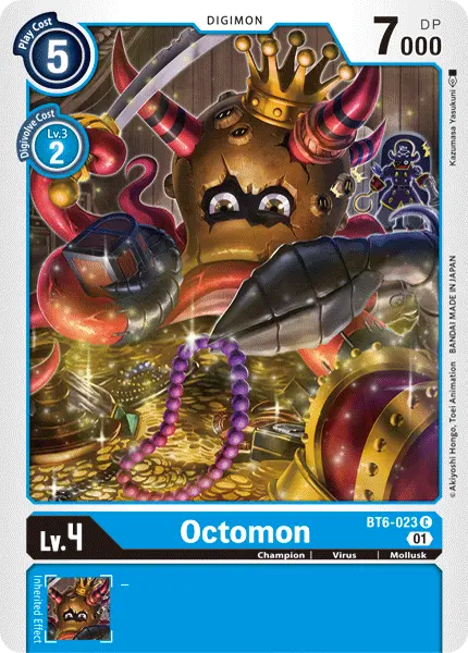 Octomon [Bt6-023] [Double Diamond] 1
