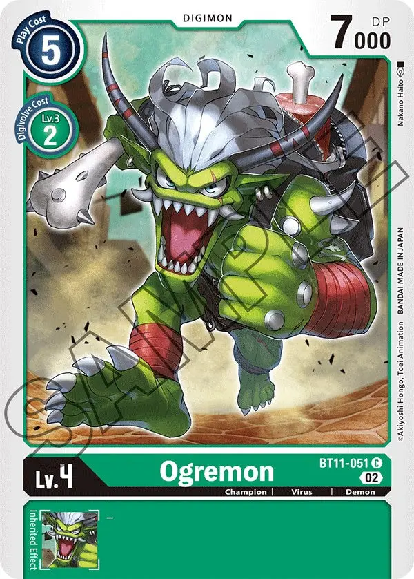 Ogremon [Bt11-051] [Dimensional Phase] 1