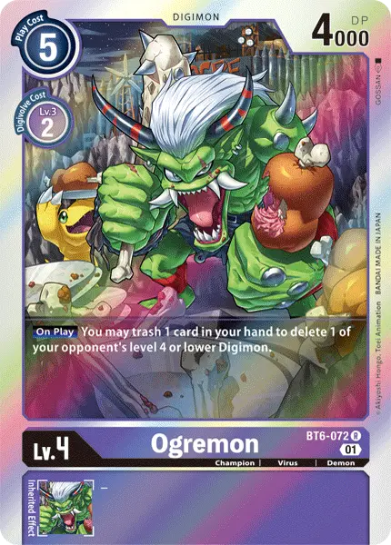 Ogremon [Bt6-072] [Double Diamond] 1