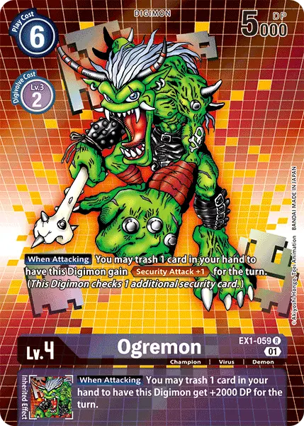 Ogremon [Ex1-059] (Alternate Art) [Classic Collection] 1