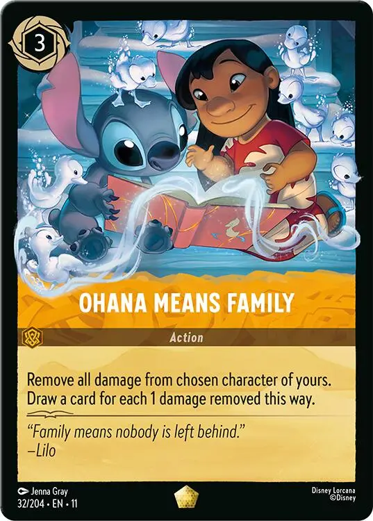 Ohana Means Family (32/204) [Winterspell] 1
