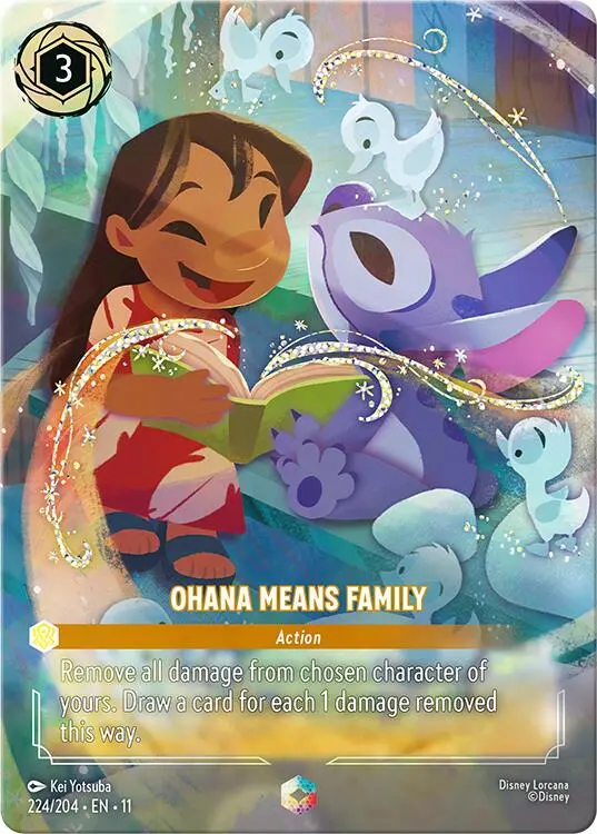 Ohana Means Family (Enchanted) (224/204) [Winterspell] 1
