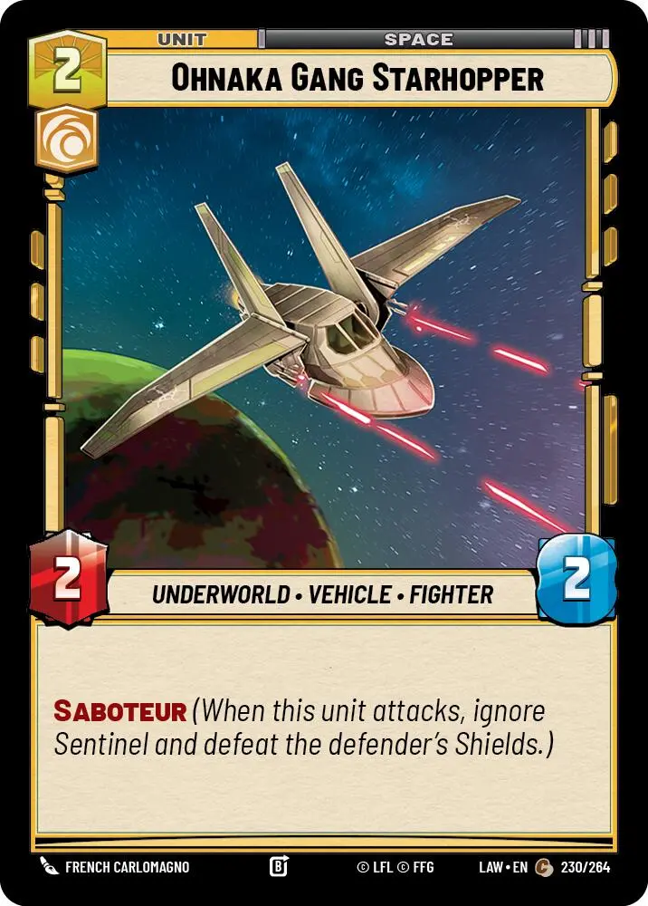 Ohnaka Gang Starhopper (230/264) (230/264) [A Lawless Time] 1