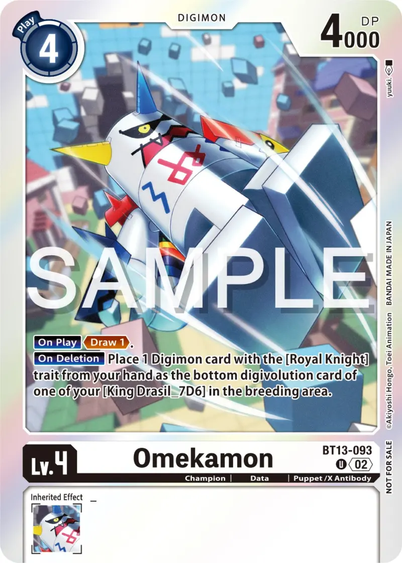 Omekamon [Bt13-093] (Event Pack 6) [Versus Royal Knights Promos] 1