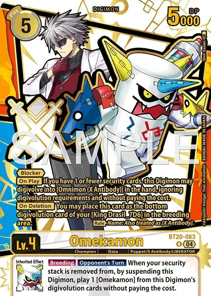 Omekamon [Bt20-083] (Rare Pull) [Dawn Of Liberator] 1