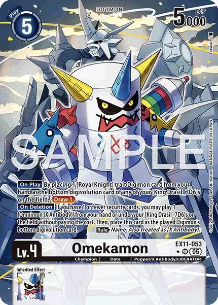 Omekamon [Ex11-053] (Alternate Art) [Dawn Of Liberator] 1