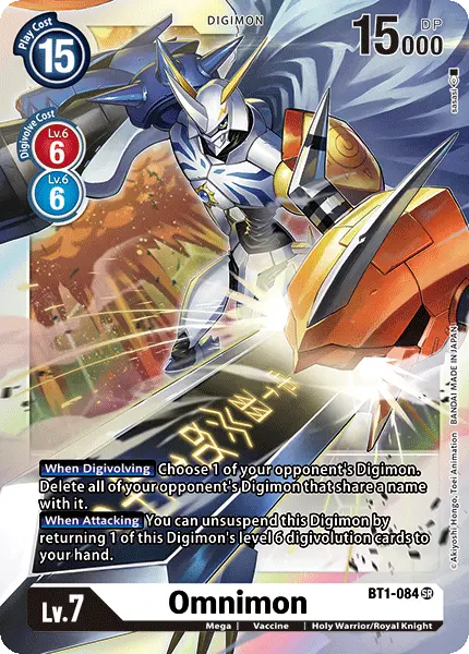 Omnimon [Bt1-084] [Release Special Booster Ver.1.0] 1