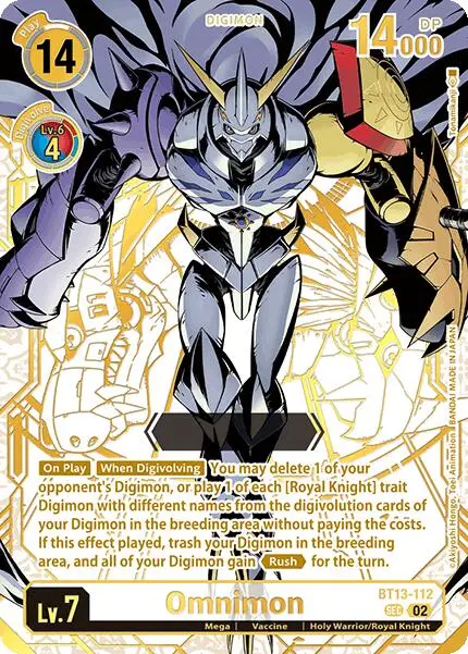 Omnimon [Bt13-112] (Serial Numbered) [World Convergence] 1