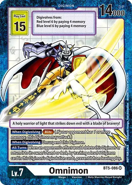 Omnimon [Bt5-086] (Across Time Box Promo) [Battle Of Omni Promos] 1