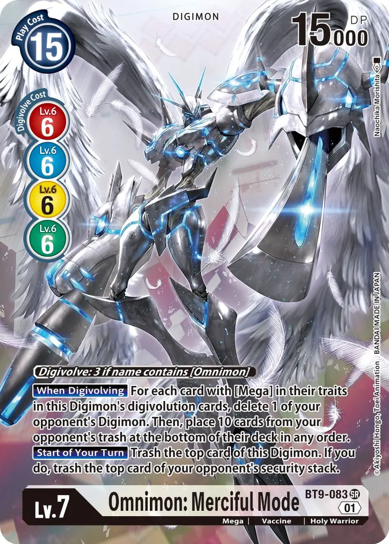 Omnimon: Merciful Mode [Bt9-083] (Alternate Art) [X Record] 1