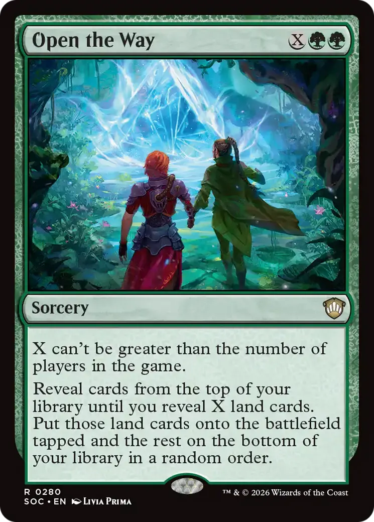 Open The Way [Secrets Of Strixhaven Commander] 1