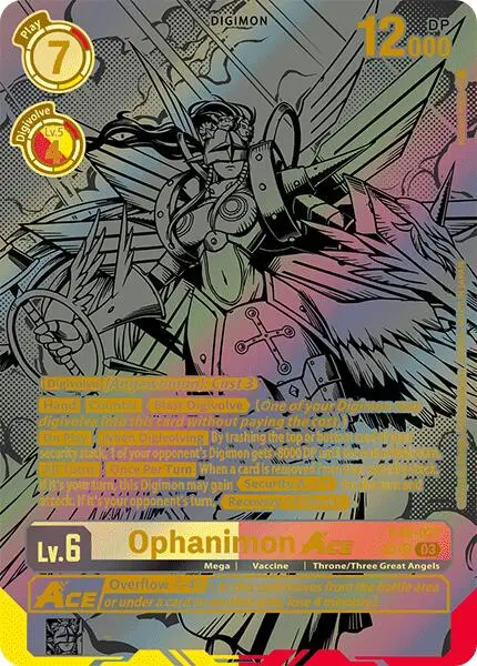 Ophanimon Ace [Ex6-027] (Textured) [Infernal Ascension] 1