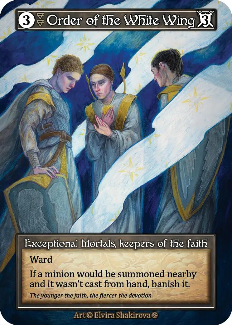 Order Of The White Wing (Foil) [Gothic] 1