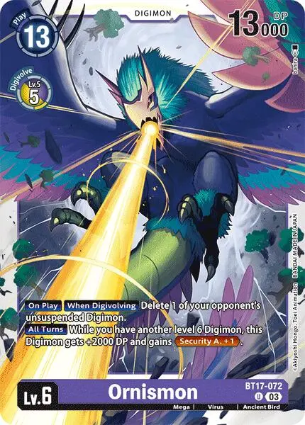 Ornismon [Bt17-072] [Secret Crisis] 1