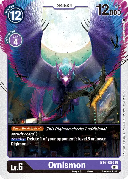 Ornismon [Bt6-080] [Double Diamond] 1