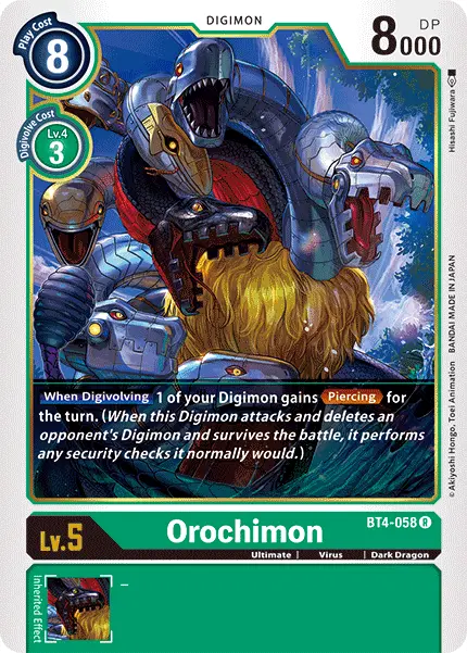 Orochimon [Bt4-058] [Great Legend] 1