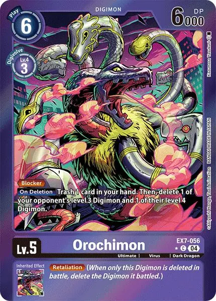 Orochimon [Ex7-056] (Foil) [Digimon Liberator] 1
